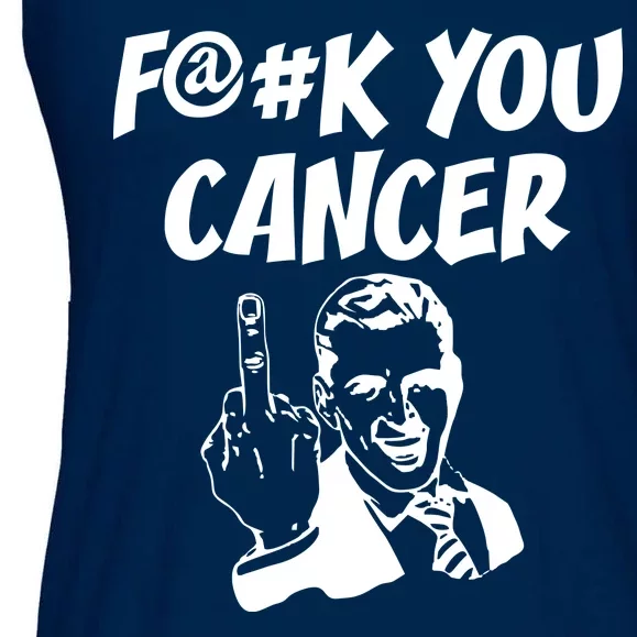 Fuck You Cancer Ladies Essential Flowy Tank