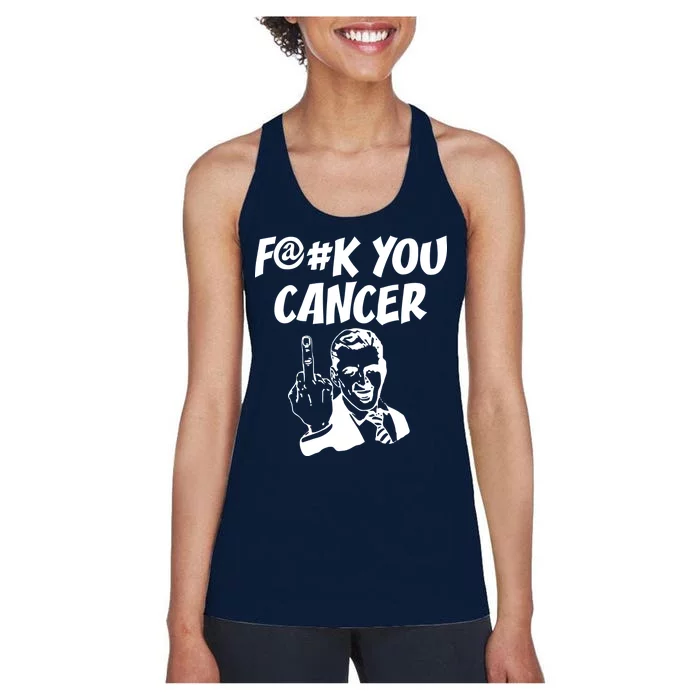 Fuck You Cancer Women's Racerback Tank