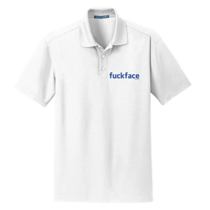 Fuckface Yes You Dry Zone Grid Performance Polo