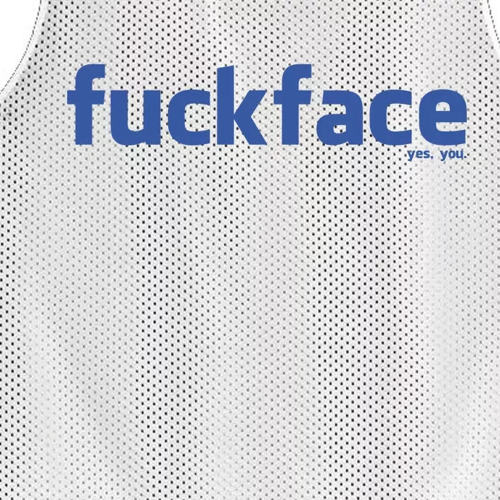 Fuckface Yes You Mesh Reversible Basketball Jersey Tank