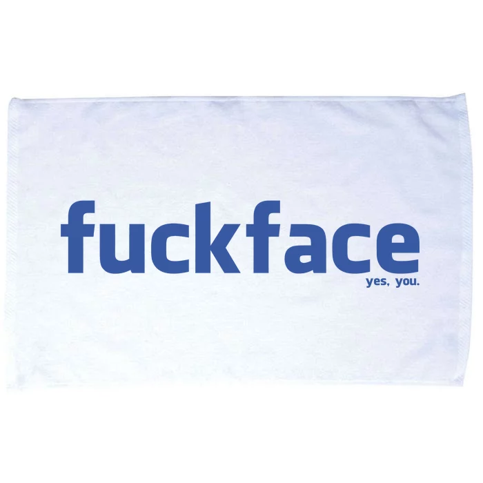 Fuckface Yes You Microfiber Hand Towel