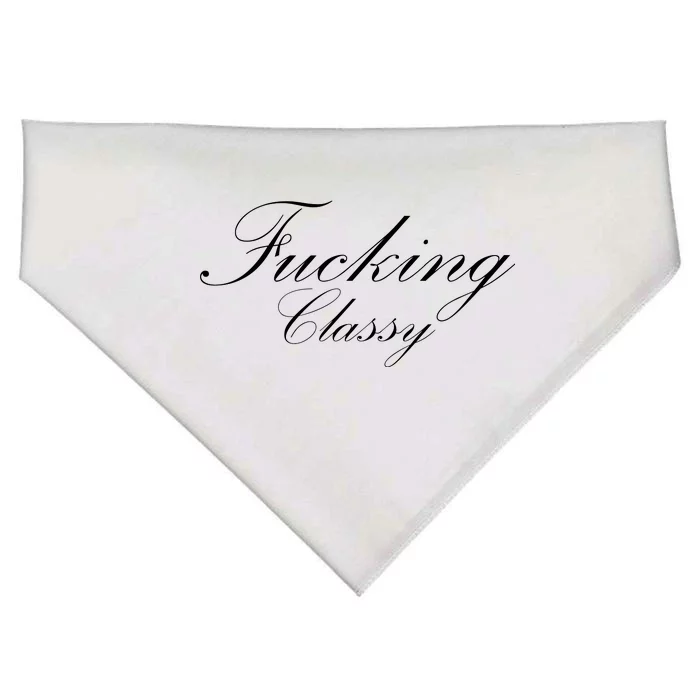 Fucking Classy USA-Made Doggie Bandana