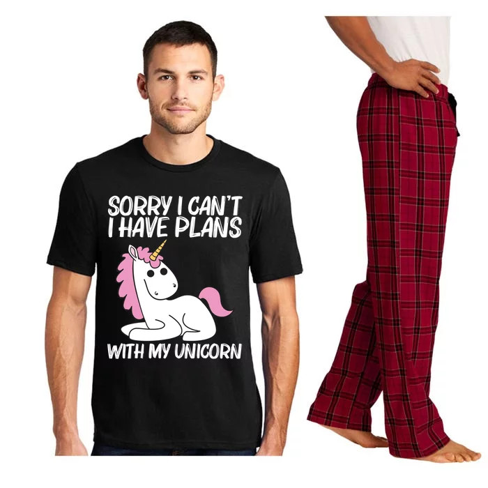 Funny Unicorn Designs Mythical Horse Lovers Cool Gift Pajama Set