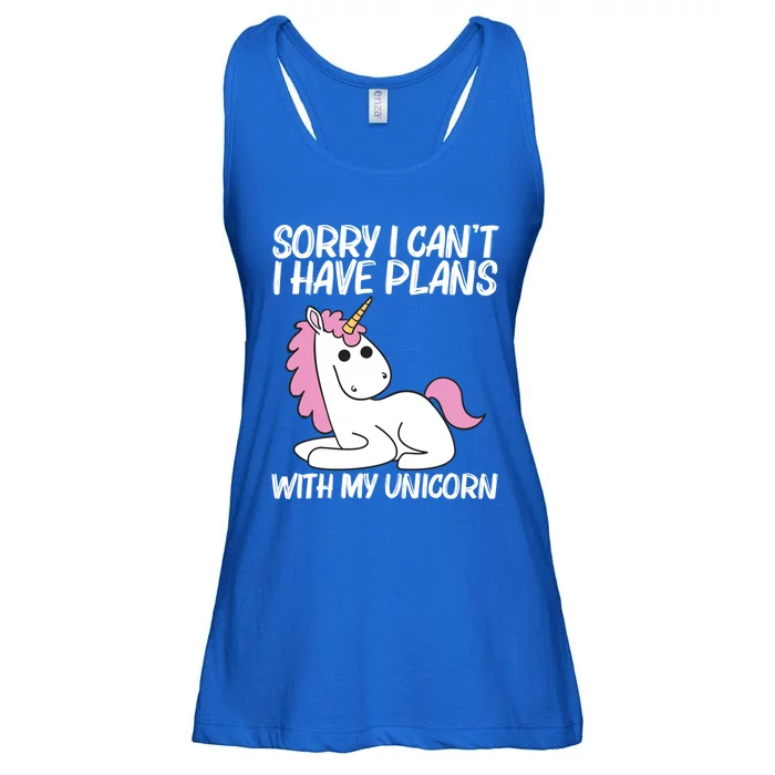 Funny Unicorn Designs Mythical Horse Lovers Cool Gift Ladies Essential Flowy Tank