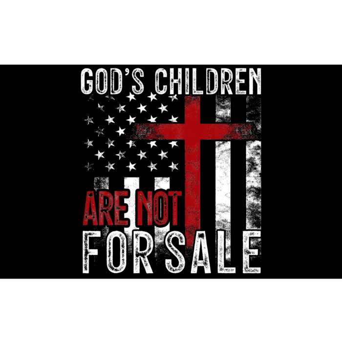 Gods Children Are Not For Sale Funny Political Bumper Sticker