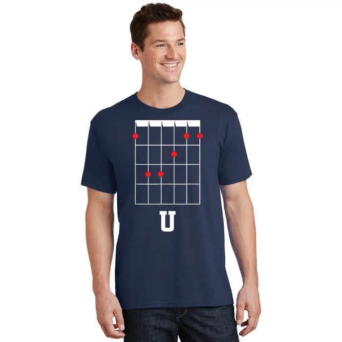 F U Funny Guitar Chord For Guitarists T-Shirt