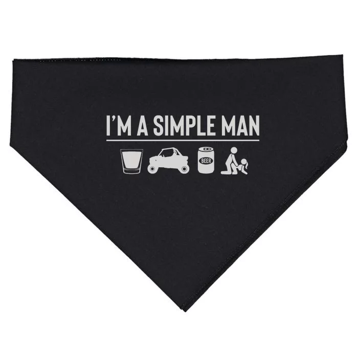 Funny Utv USA-Made Doggie Bandana