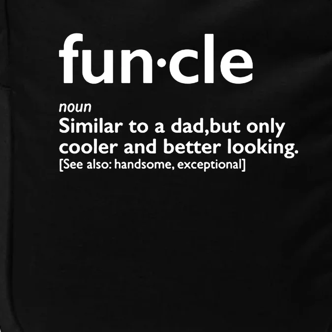 Funcle Uncle Funny Impact Tech Backpack