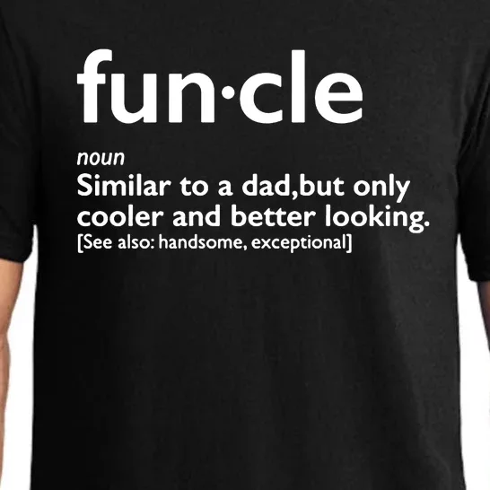 Funcle Uncle Funny Pajama Set