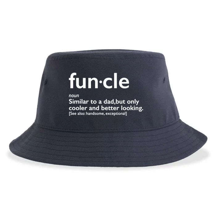 Funcle Uncle Funny Sustainable Bucket Hat