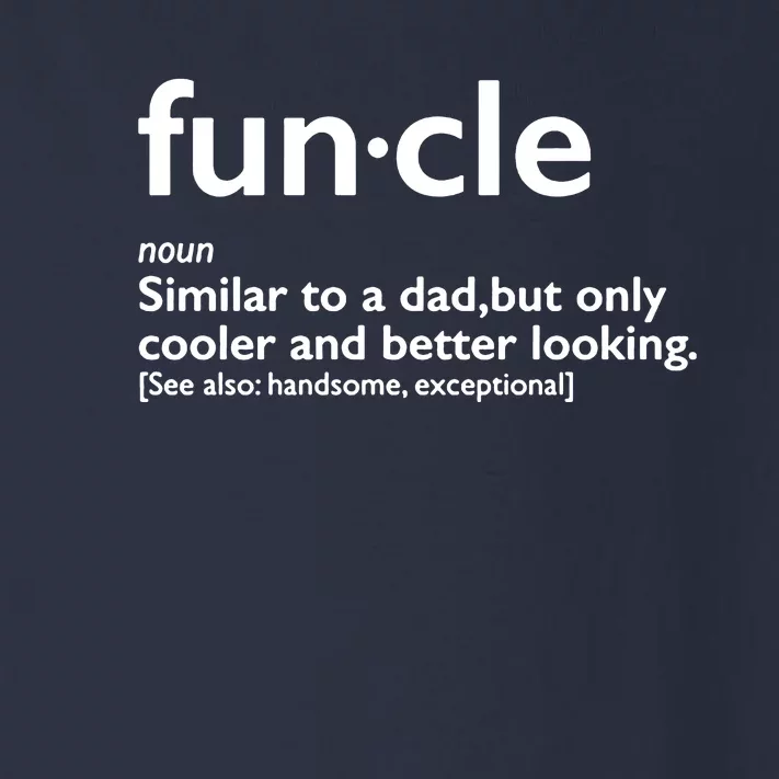 Funcle Uncle Funny Toddler Long Sleeve Shirt