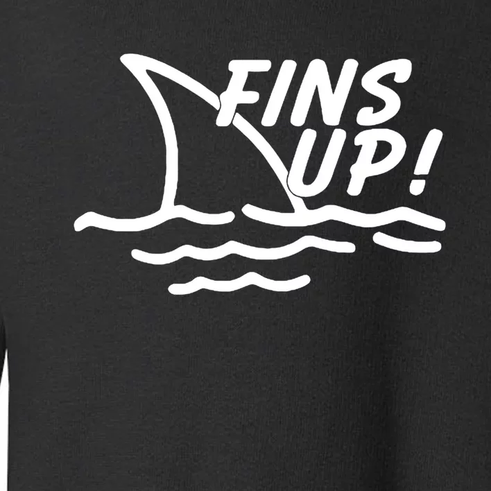 Fins Up Toddler Sweatshirt