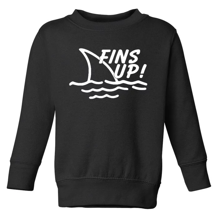 Fins Up Toddler Sweatshirt