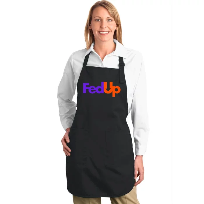 Fed Up Full-Length Apron With Pocket