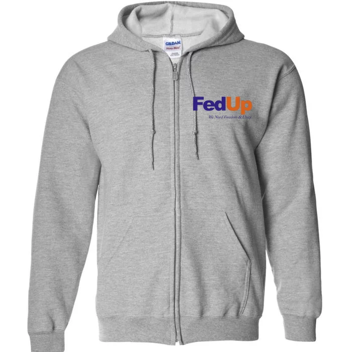 Fed Up Full Zip Hoodie