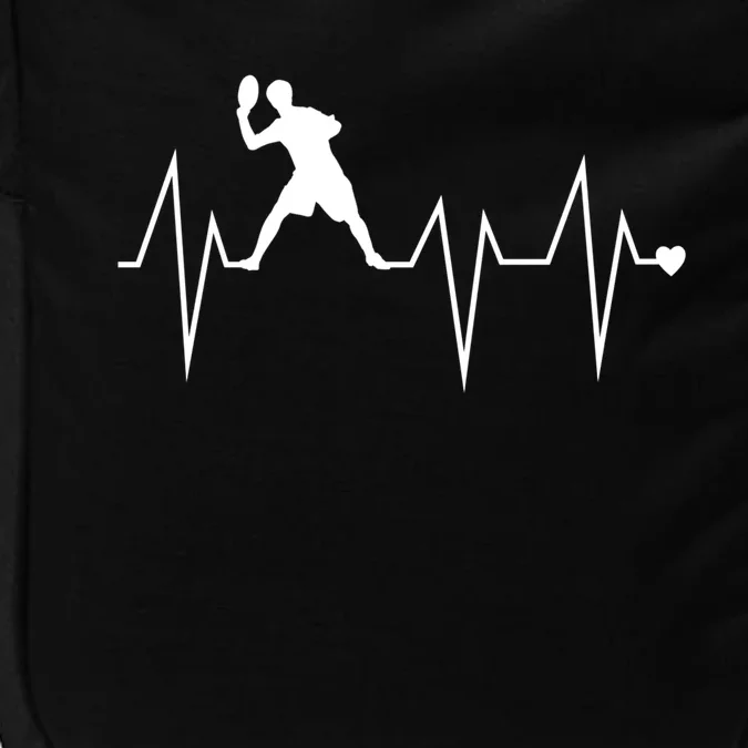 Funny Ultimate Frisbee Player Heartbeat Heart Pulse Rate Ekg Gift Impact Tech Backpack