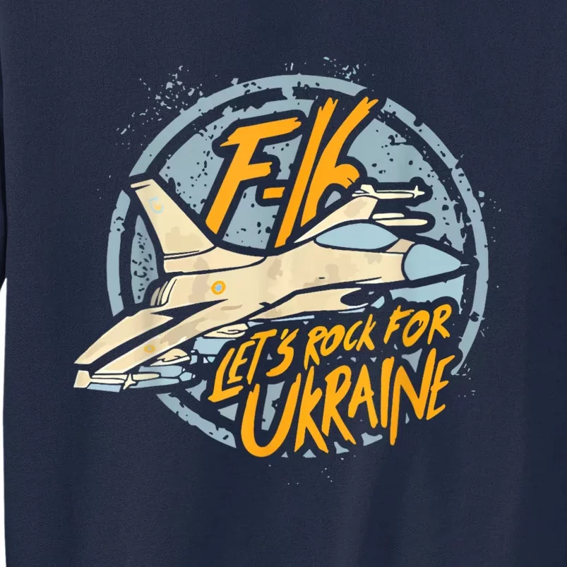 F16 Ukraine Tall Sweatshirt