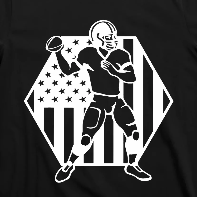 Football USA Flag T-Shirt