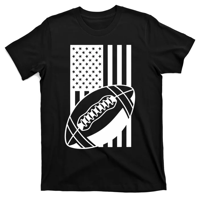 Football USA Flag T-Shirt