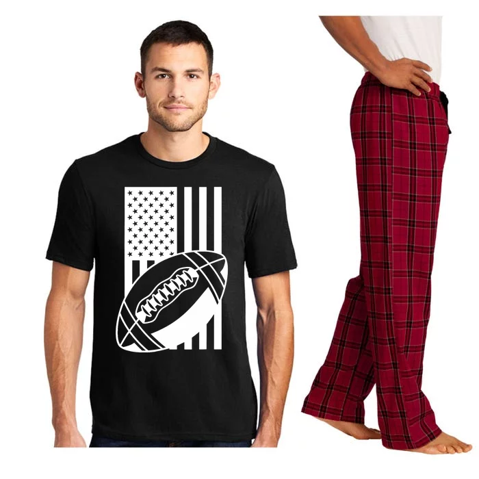 Football USA Flag Pajama Set