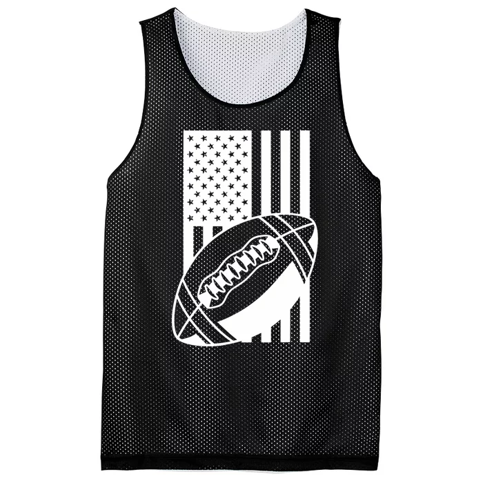 Football USA Flag Mesh Reversible Basketball Jersey Tank