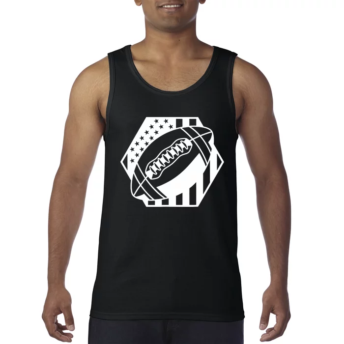 Football USA Flag Tank Top