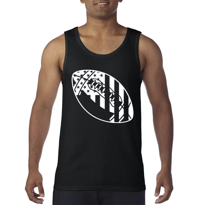 Football USA Flag Tank Top