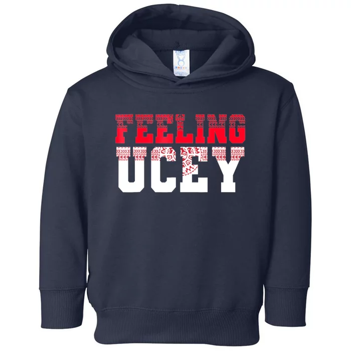 Feeling Ucey Toddler Hoodie