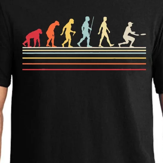 Funny Ultimate Frisbee Player Evolution Pajama Set