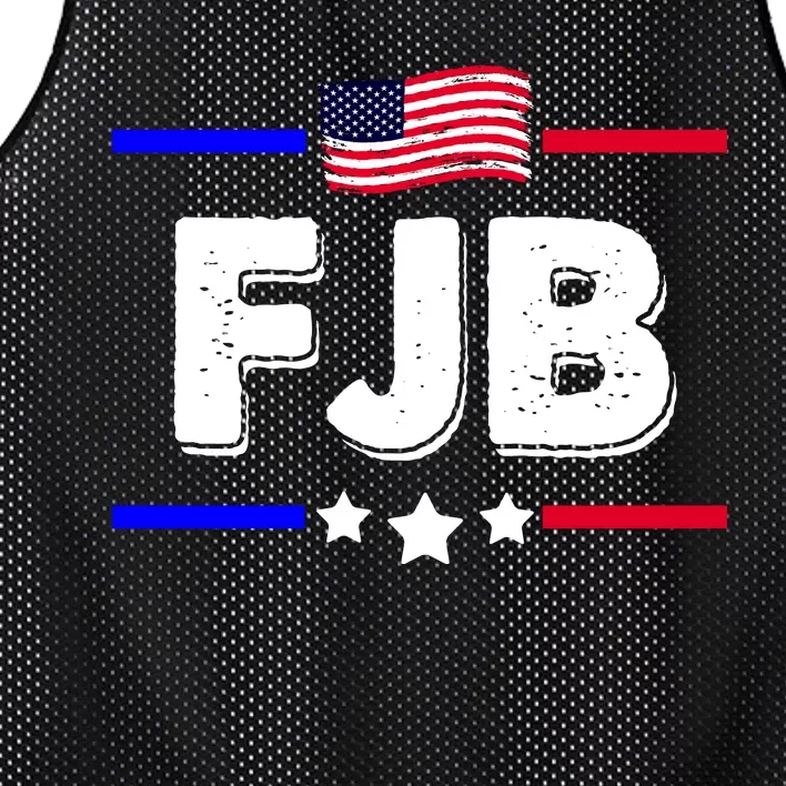 FJB US Flag F Joe Biden Mesh Reversible Basketball Jersey Tank