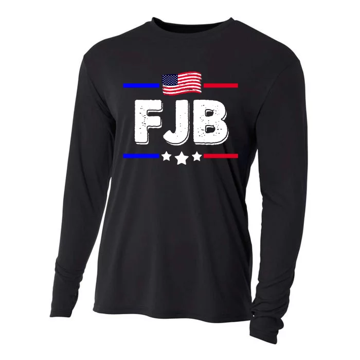 FJB US Flag F Joe Biden Cooling Performance Long Sleeve Crew