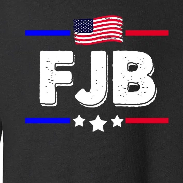 FJB US Flag F Joe Biden Toddler Sweatshirt