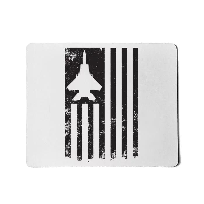 F15 USA FLAG Eagle Fighter Jet For Usaf Pilot Or Crew Mousepad