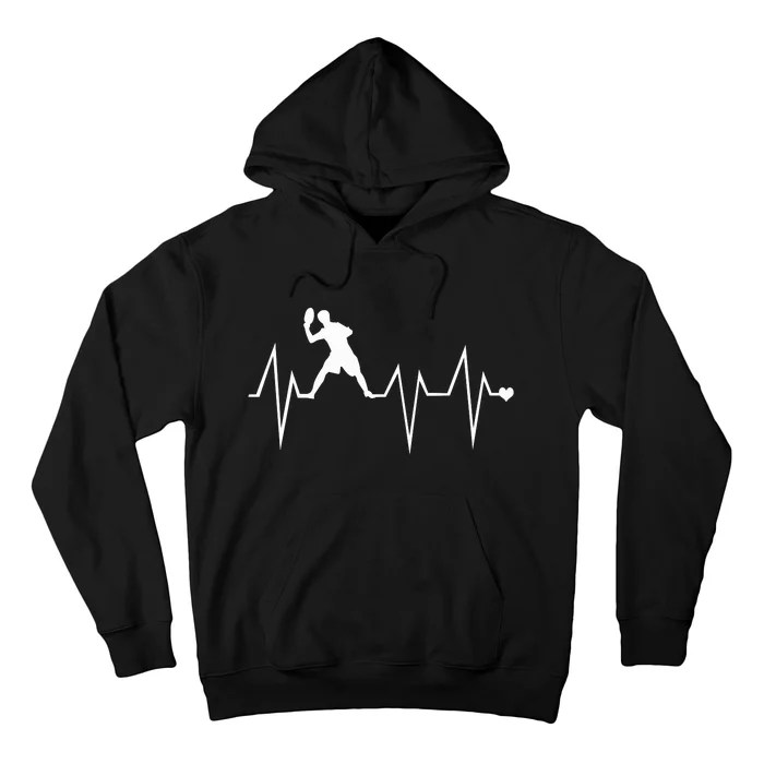 Funny Ultimate Frisbee Player Heartbeat Heart Pulse Rate Ekg Gift Hoodie