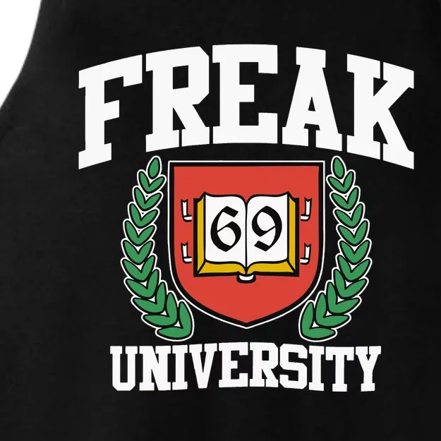 Freak University Ladies Tri-Blend Wicking Tank