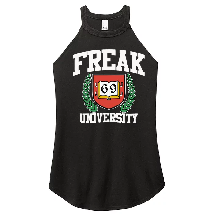 Freak University Women’s Perfect Tri Rocker Tank