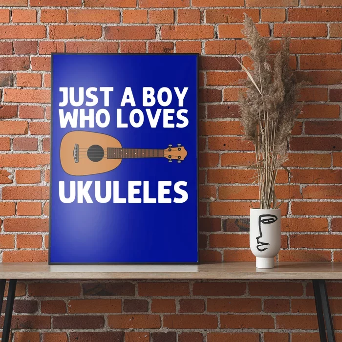 Funny Ukulele Gift Hawaiian Instrut Player Gift Poster