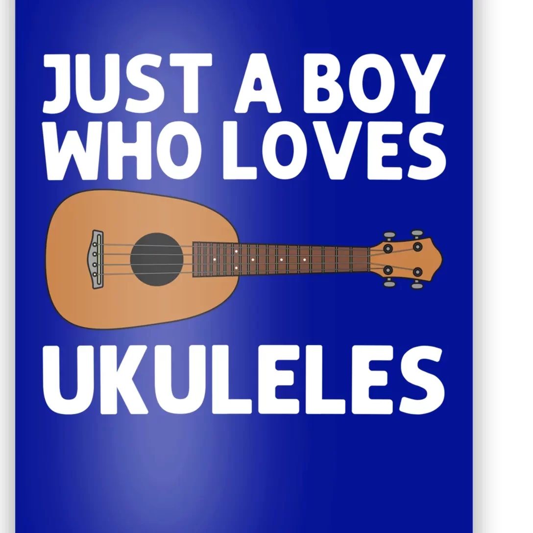 Funny Ukulele Gift Hawaiian Instrut Player Gift Poster