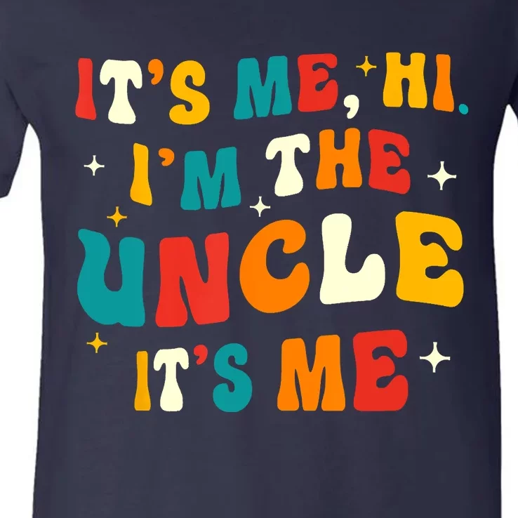 Funny Uncle Gifts Cool Uncle V-Neck T-Shirt