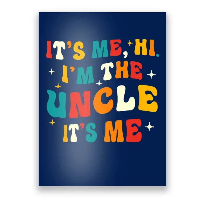 Funny Uncle Gifts Cool Uncle Poster