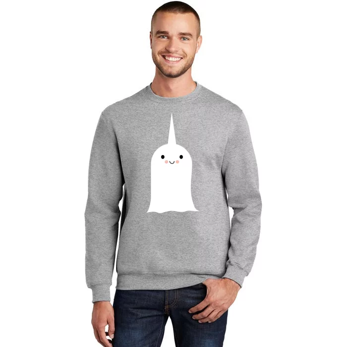 Friendly Unicorn Ghost Boonicorn Gift Sweatshirt