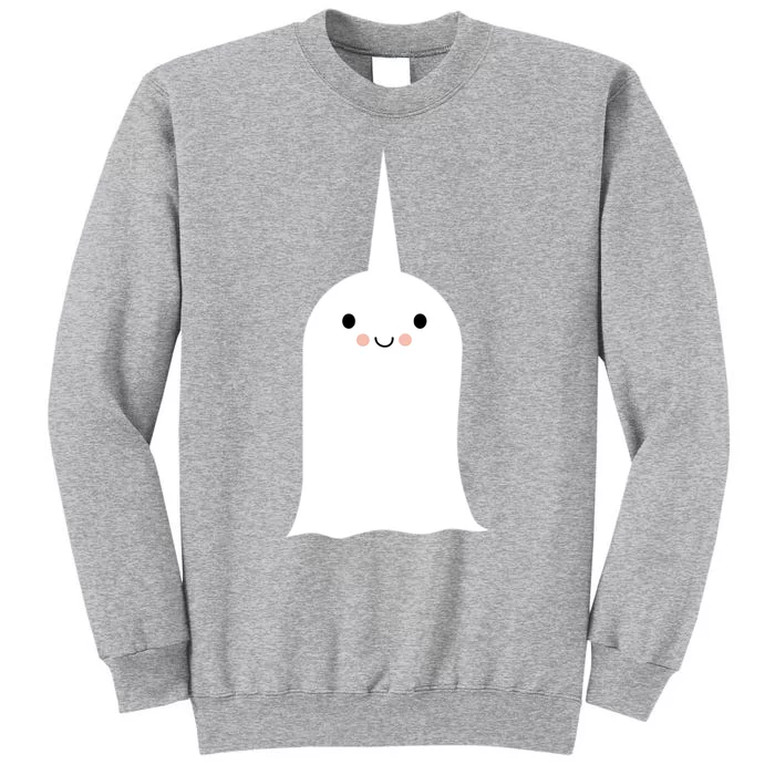 Friendly Unicorn Ghost Boonicorn Gift Tall Sweatshirt