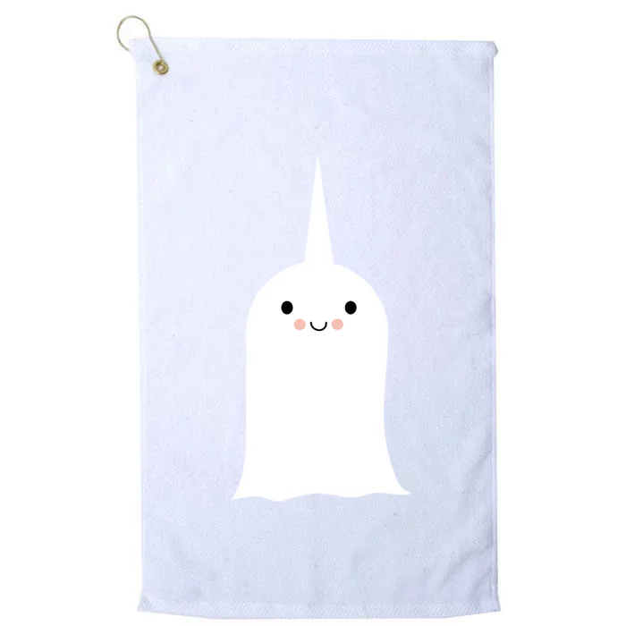 Friendly Unicorn Ghost Boonicorn Gift Platinum Collection Golf Towel