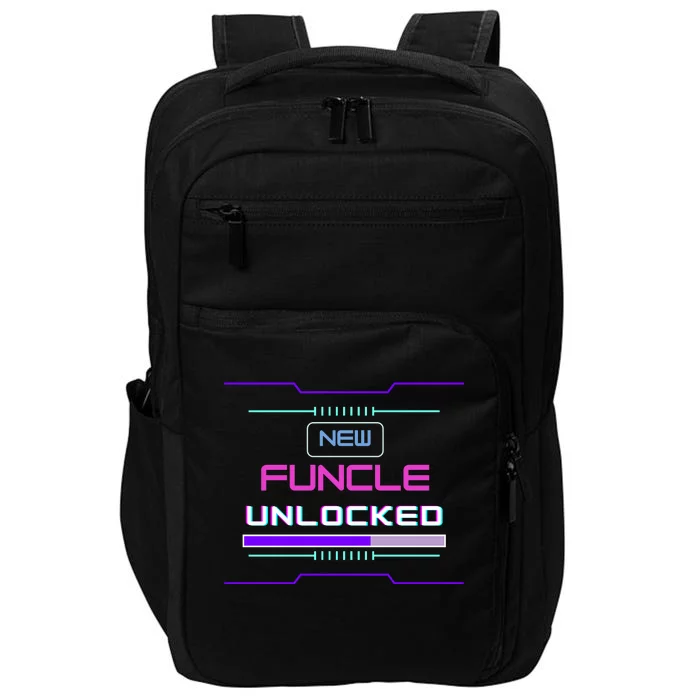 Funny Uncle Gamer Cyberpunk Funcle Impact Tech Backpack