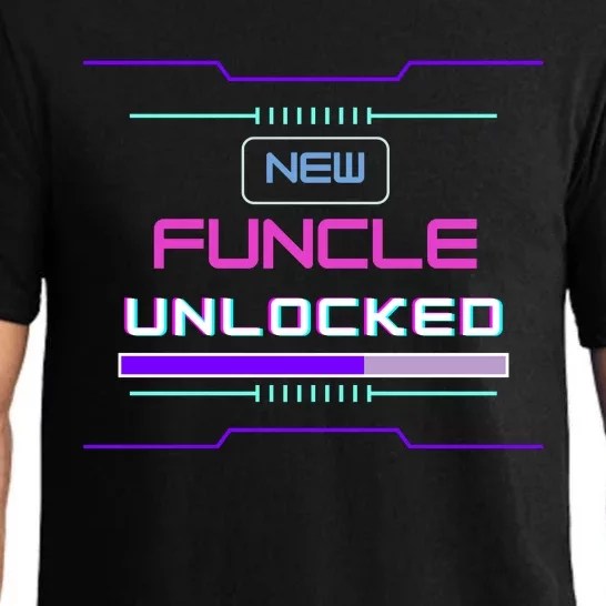 Funny Uncle Gamer Cyberpunk Funcle Pajama Set