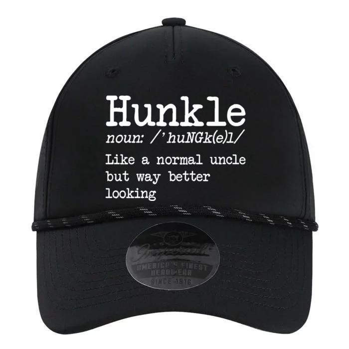 Funny Uncle Hunkle Definition Funny Cool Uncle Performance The Dyno Cap