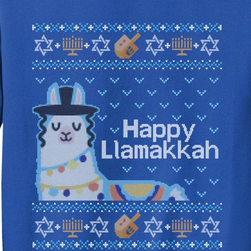 Funny Ugly Hanukkah Sweater Llama Llamakkah Gift Sweatshirt