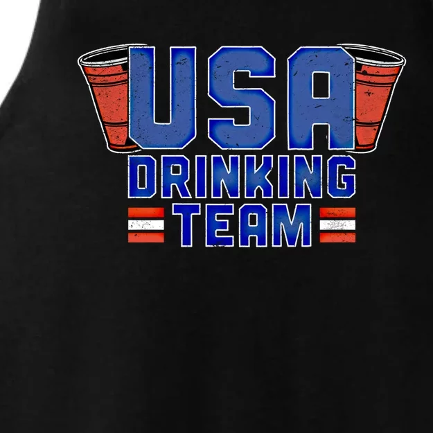 Funny Usa Ing Team Gift 4th Of July Gift St Patricks Gift Funny Gift Ladies Tri-Blend Wicking Tank