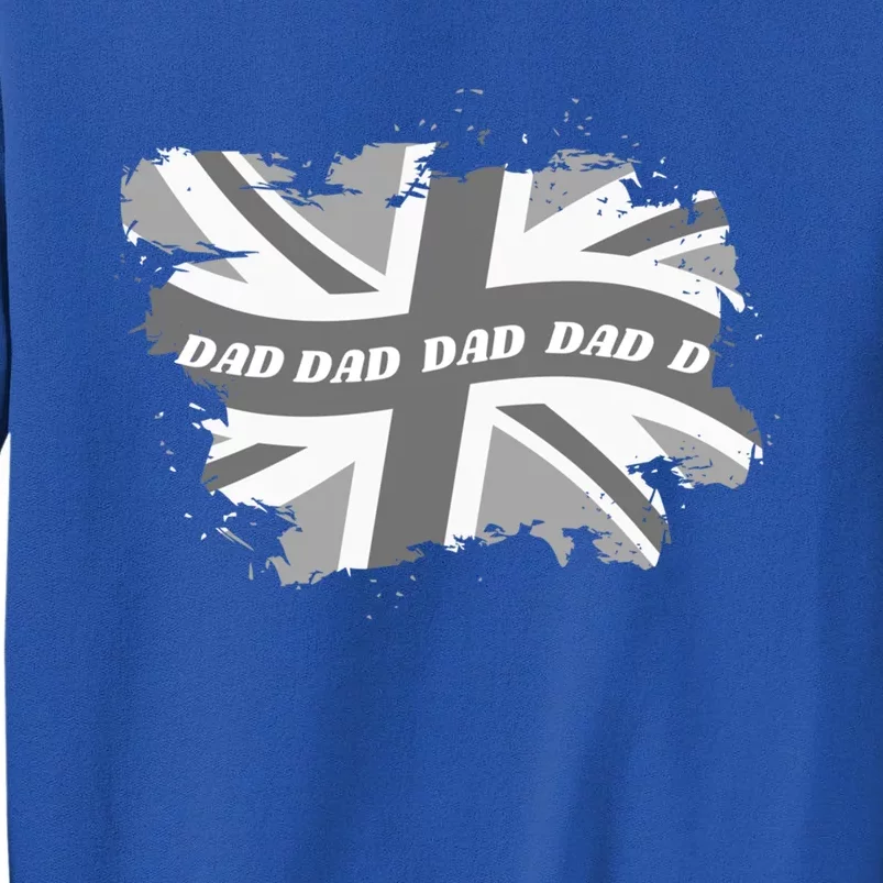 Fashionable Union Jack Matching Clothes Cool Dad Gift Tall Sweatshirt