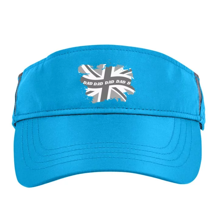 Fashionable Union Jack Matching Clothes Cool Dad Gift Adult Drive Performance Visor